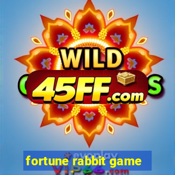 fortune rabbit game